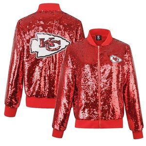 Kansas City Chiefs Sequin Jacket - NFL brand